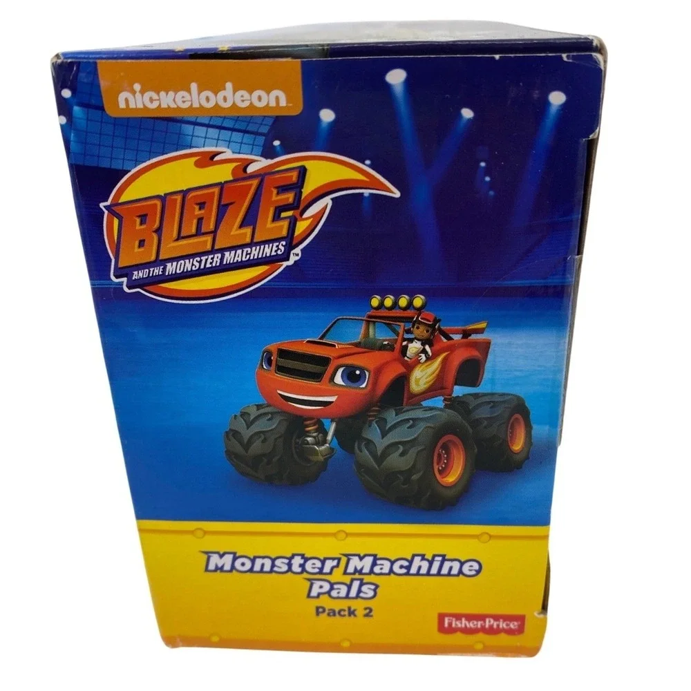 Nickelodeon Blaze and the Monster Machines Pals Die Cast 3 Vehicles Fisher Price